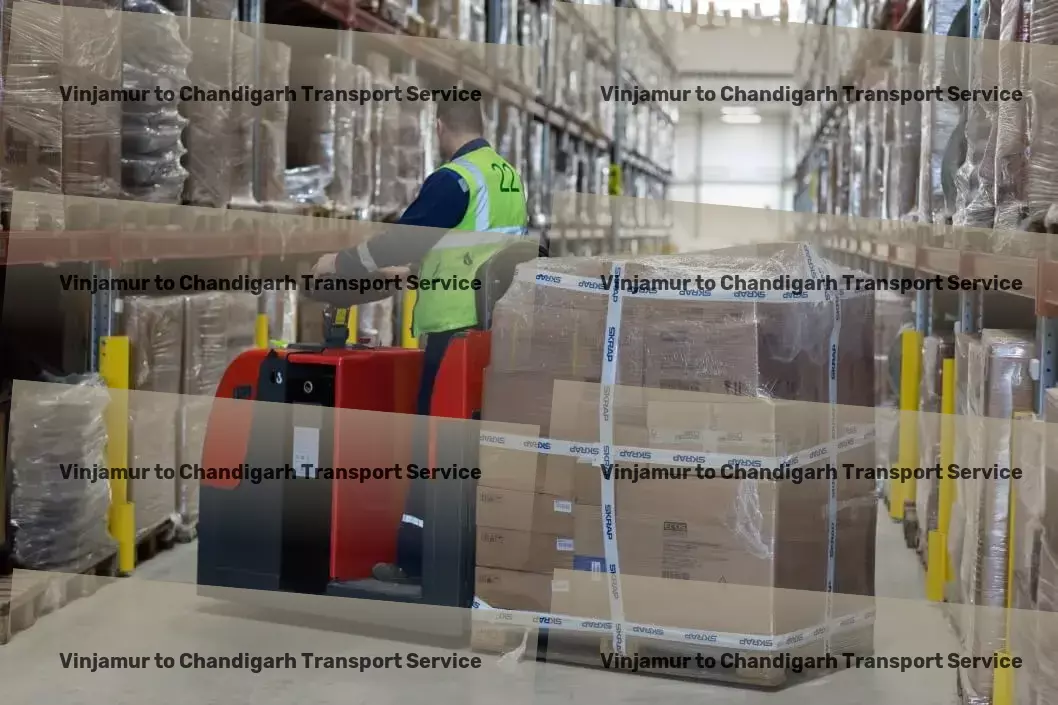 Vinjamur to Chandigarh Courier And Parcel High-speed freight forwarding